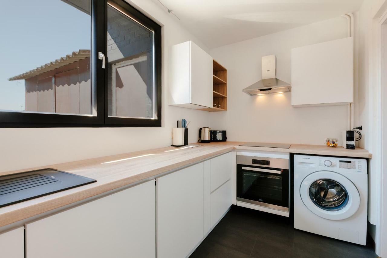 Appartamento Luxury Apart' Mons City Center With Terrace Esterno foto