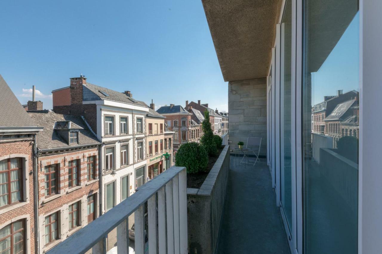 Appartamento Luxury Apart' Mons City Center With Terrace Esterno foto