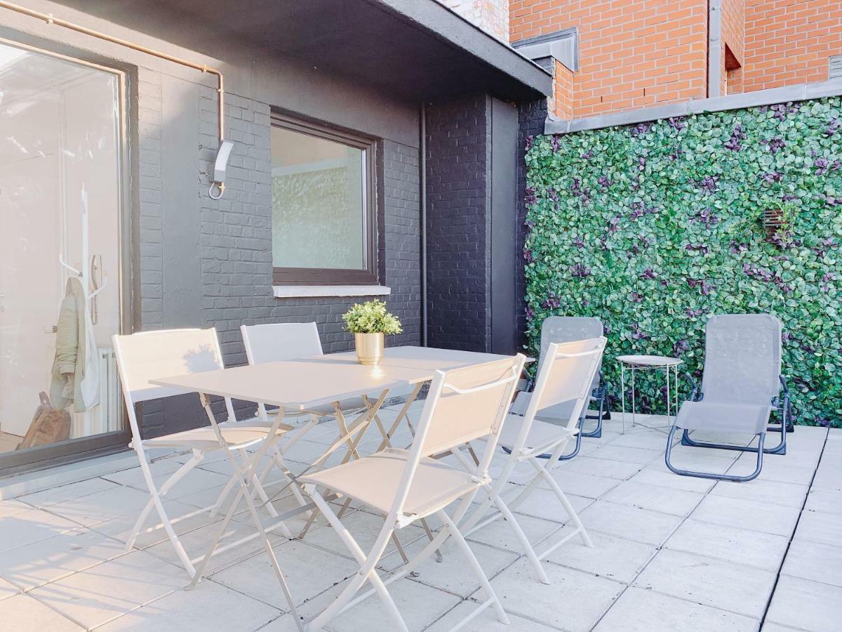 Appartamento Luxury Apart' Mons City Center With Terrace Esterno foto